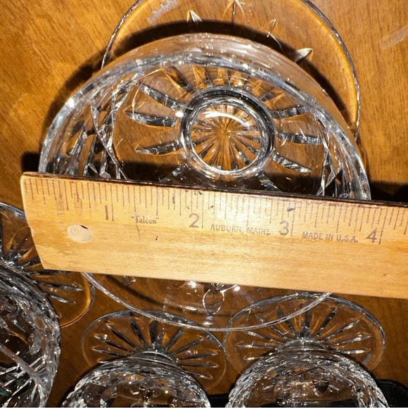 4 Waterford Lismore pattern dessert bowls/cups - Picture 8 of 8